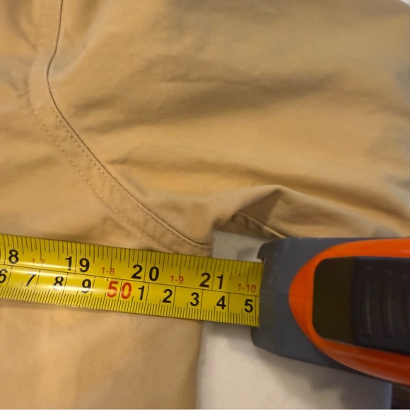 Lauren Ralph Lauren Women's Shirt Dress Denim Khaki Button Down Size M - Picture 6 of 10